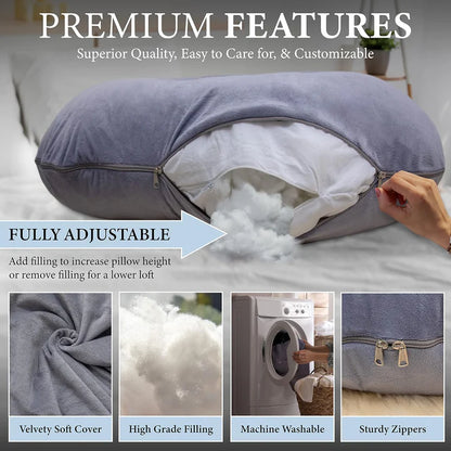 CloudComfort Adjustable Pregnancy Pillow