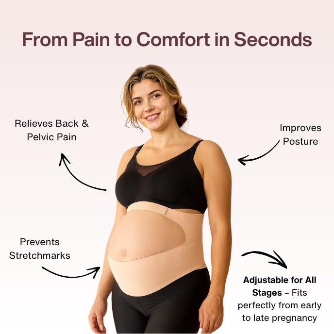 Maternity Support Band – Pain Relief & Comfort for Pregnancy