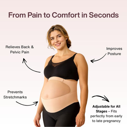 Maternity Support Band – Pain Relief & Comfort for Pregnancy